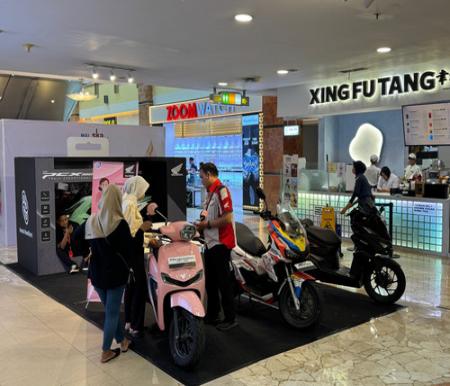 Capella Honda menggelar Honda Premium Matic Day di Mal SKA Pekanbaru. (Foto: Istimewa)