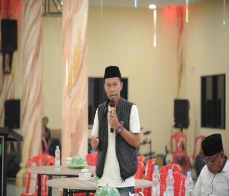 Ketua Masjid Daarul Abrar, Andi Darma Taufik. (Foto: Sri Wahyuni)