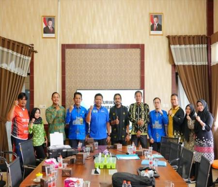 Diskominfo Siak telah menuntaskan penilaian sayembara logo resmi HUT ke-26 Kabupaten Siak. (Foto: Diana Sari)