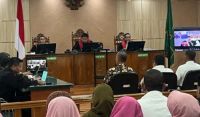 Sidang lanjutan kasus dugaan korupsi yang menjerat Gubernur Riau nonaktif, Abdul Wahid (foto/tribunpku)