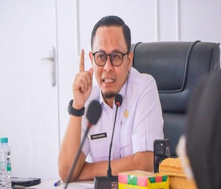 Walikota Pekanbaru, Agung Nugroho.(foto: int)