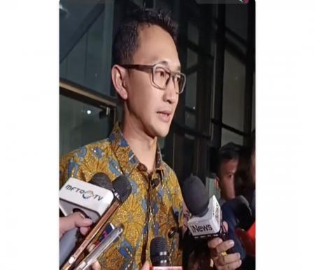 Jubir KPK, Budi Prasetyo paparkan pihak yang diciduk KPK selain Gubernur Riau, Abdul Wahid (foto/ist)