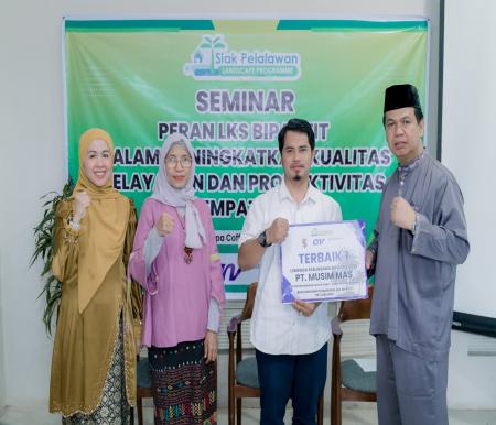 PT Musim Mas meraih terbaik 1 penghargaan LKS Bipartit 2025 (foto/Andy)