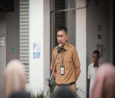 Kepala Dinas Kesehatan Riau, drg. Sri Sadono Mulyanto. (Foto: Sri Wahyuni)