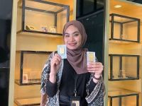 Ilustrasi harga emas Antam di Pekanbaru turun hari ini (foto/riki)