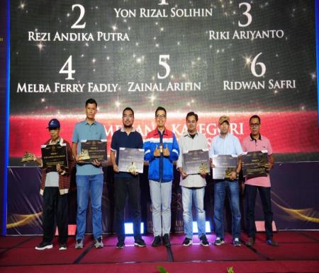 Wartawan Halloriau raih tiga besar di Putri Tujuh Journalism Award 2025 yang diselenggarakan Kilang Pertamina Dumai (foto/ist)