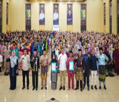 1.054 PPPK paruh waktu Kuansing mulai bertugas (foto/ultra)