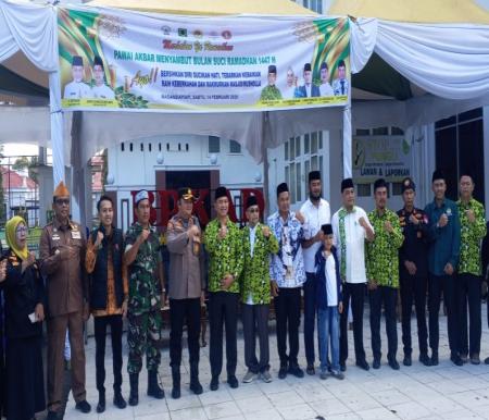 PD-DMI Rokan Hilir adakan pawai akbar sambut Ramadan 1447 H (foto/afrizal)