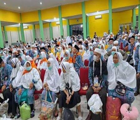 Jamaah haji Riau berangkat mulai hari ini.(ilustrasi/int)