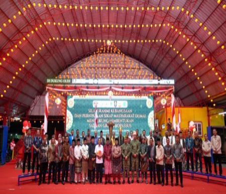 Penyampaian pernyataan sikap dukungan terhadap rencana pembentukan Satuan Grup 3 Kopassus di Kota Dumai (foto/bambang)