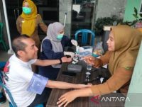Pelaksanaan program Cek Kesehatan Gratis (CKG) yang digelar Dinas Kesehatan Rejang Lebong di Pemkab Rejang Lebong pada 18 Agustus 2026. ANTARA/Nur Muhamad